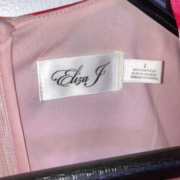 Eliza J Floral Ruffle high low Maxi Dress - Picture 3 of 5